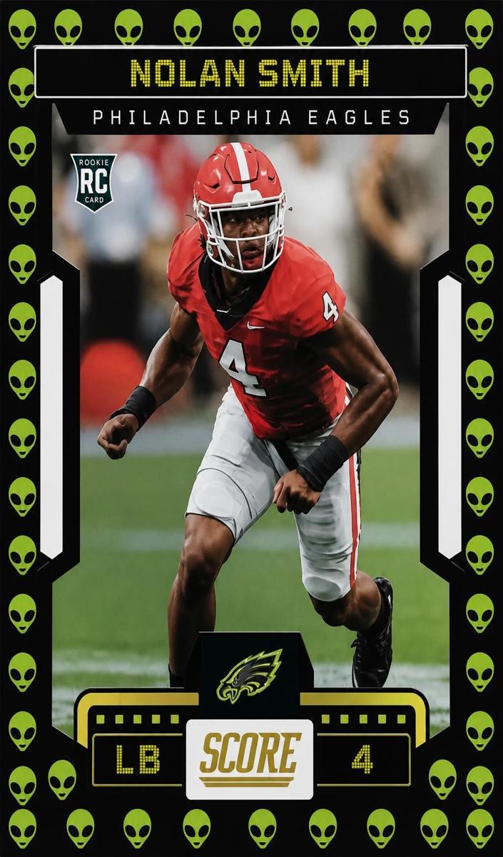 2023 Panini Score Football Extraterrestrial Nolan Smith #376