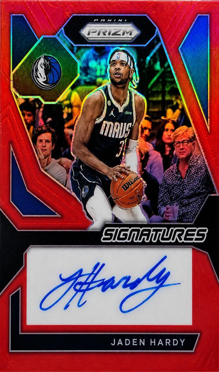 2023 Panini Prizm Basketball Red Jaden Hardy #SIG-JDN PSA 8.5