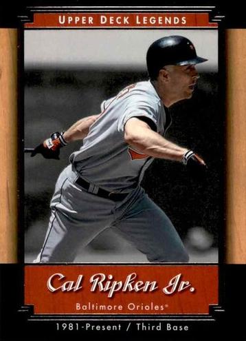 2001 Upper Deck Legends Baseball Cal Ripken Jr. #19