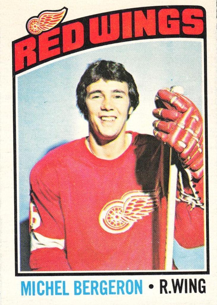 1976 O-Pee-Chee Hockey Michel Bergeron #71