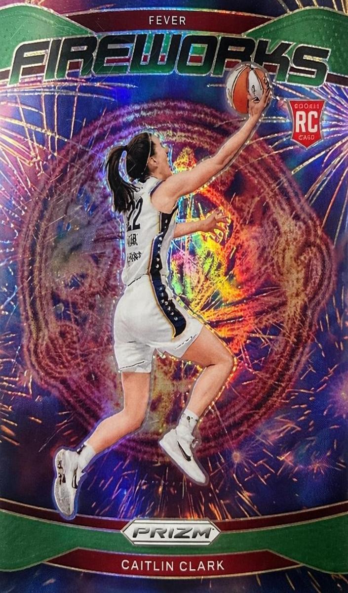 2024 Panini Prizm WNBA Basketball Green Caitlin Clark #13 PSA 10