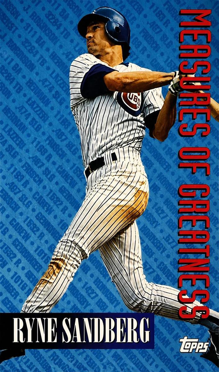 1994 Topps Baseball Ryne Sandberg #602