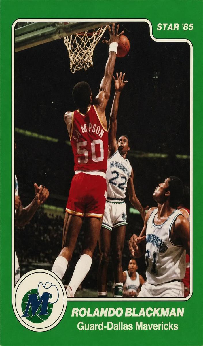 1984 Star Basketball Rolando Blackman #251 PSA 6.5