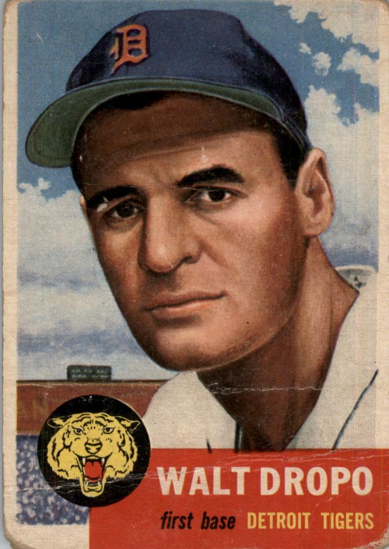 1953 Topps Baseball Walt Dropo #121 PSA 5.5