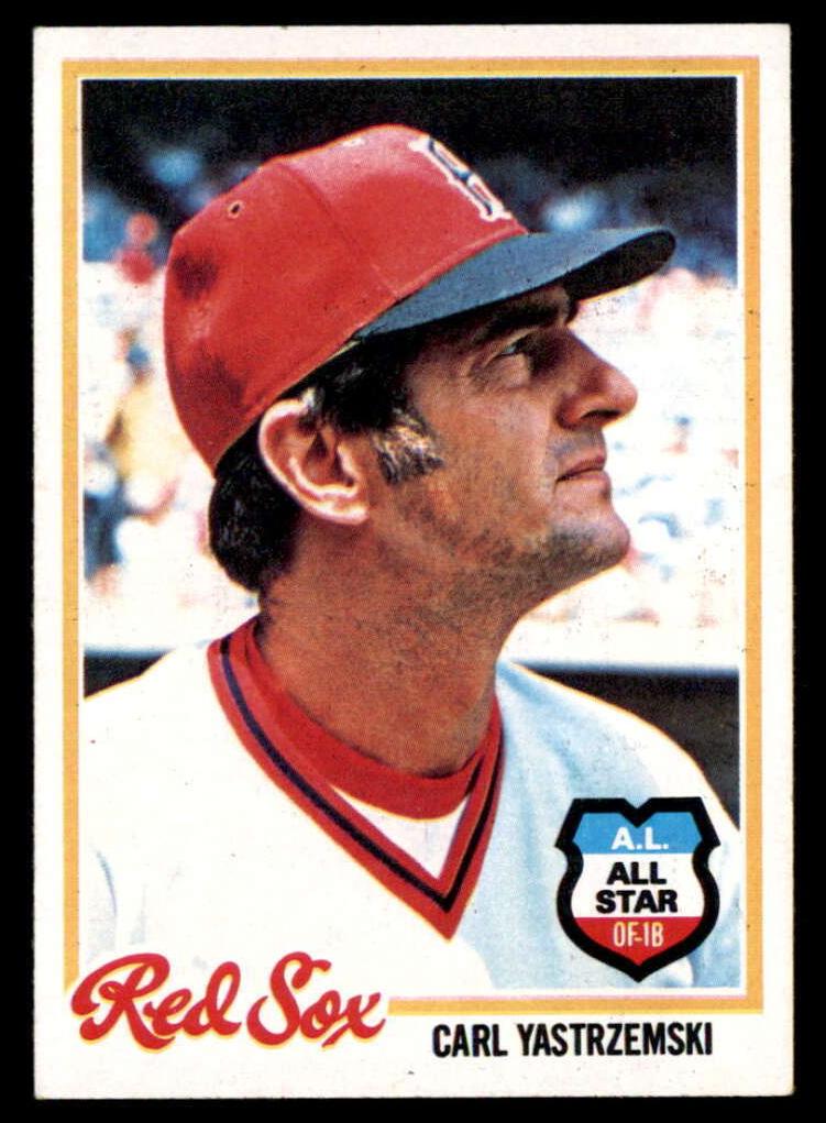 1978 Topps Baseball Carl Yastrzemski #40 RAW Ungraded