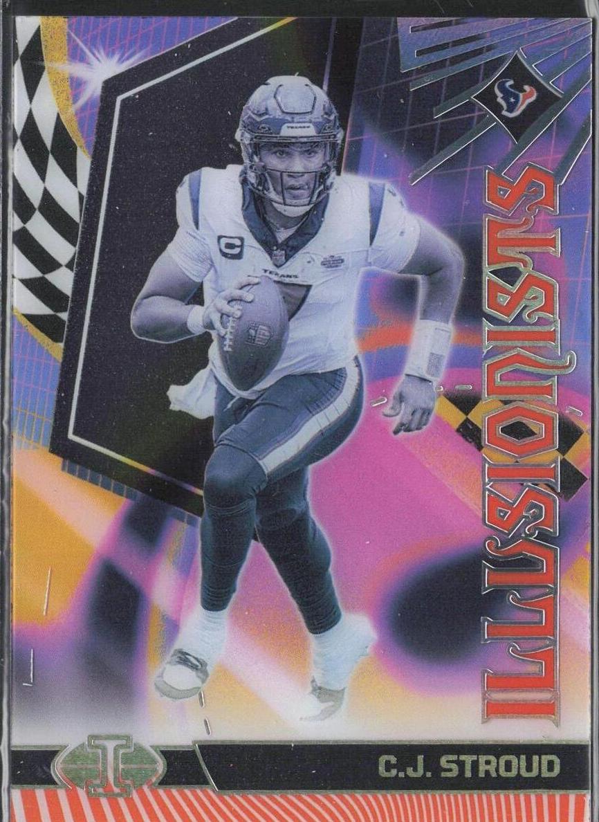 2023 Panini Illusions Football Orange C.J. Stroud #13