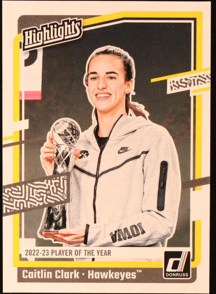 2024 Panini Caitlin Clark Collection Basketball Caitlin Clark #H13 PSA 8.5
