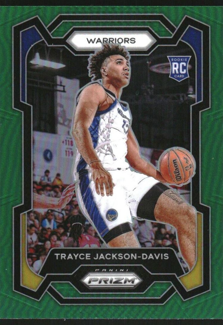 2023 Panini Prizm Basketball Green Trayce Jackson-Davis #148 PSA 10