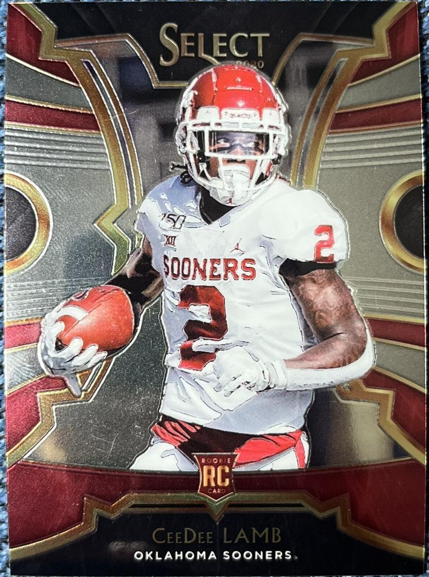2020 Panini Chronicles Draft Picks Football CeeDee Lamb #2 PSA 10