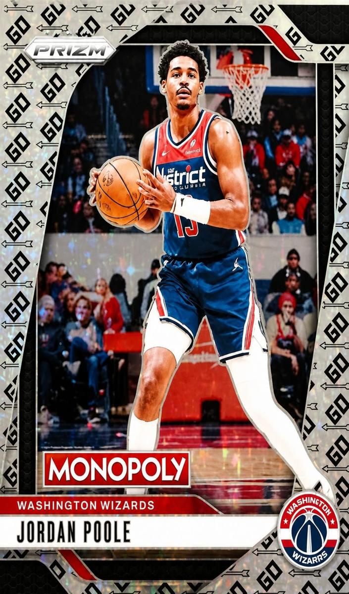 2024 Panini Prizm Monopoly Basketball Go Jordan Poole #85 PSA 9
