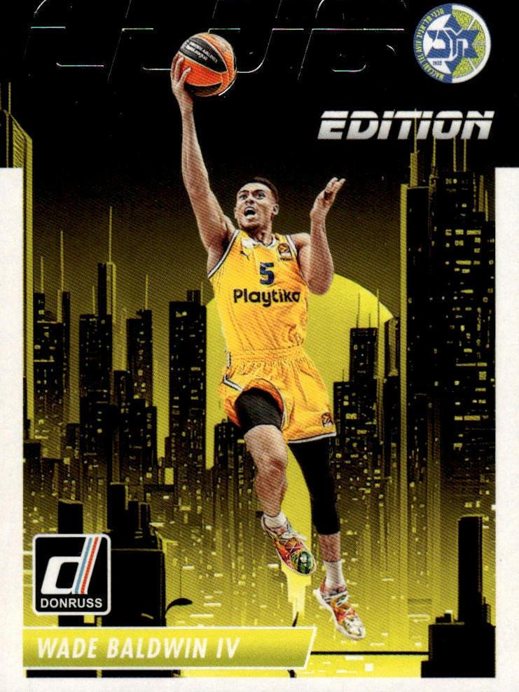 2023 Donruss Turkish Airlines EuroLeague Basketball Wade Baldwin IV #7