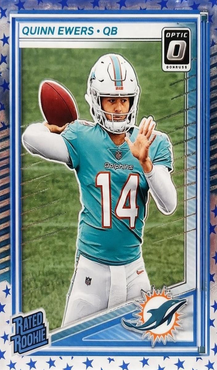 2025 Donruss Optic Football Stars Quinn Ewers #213