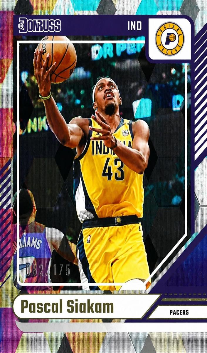 2024 Panini Donruss Basketball Cubic Pascal Siakam #99