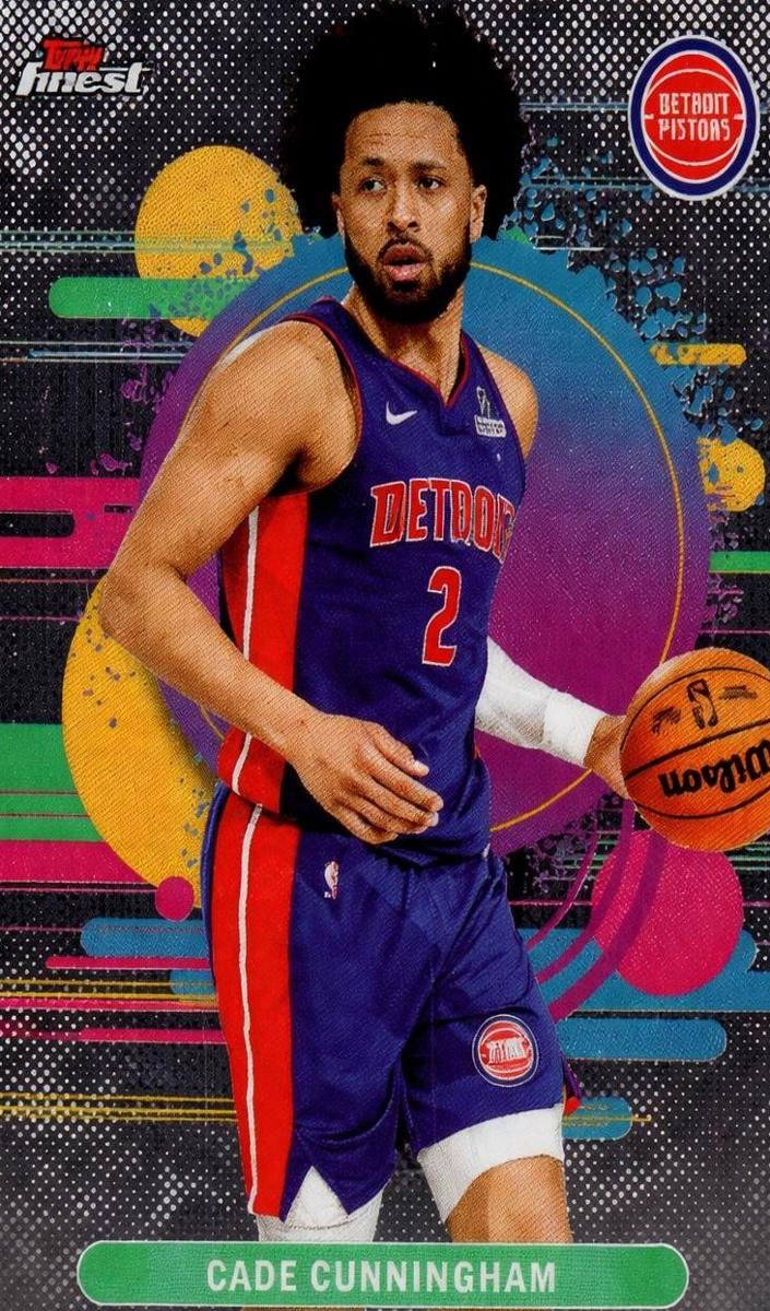 2025 Topps Finest Basketball Cade Cunningham #145