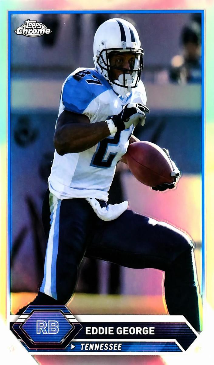 2023 Topps Composite Football Refractor Eddie George #34