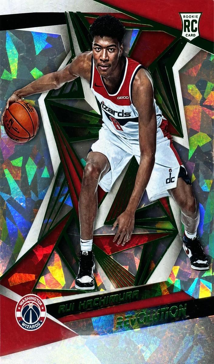 2019 Panini Revolution Basketball Chinese New Year Emerald Rui Hachimura #108