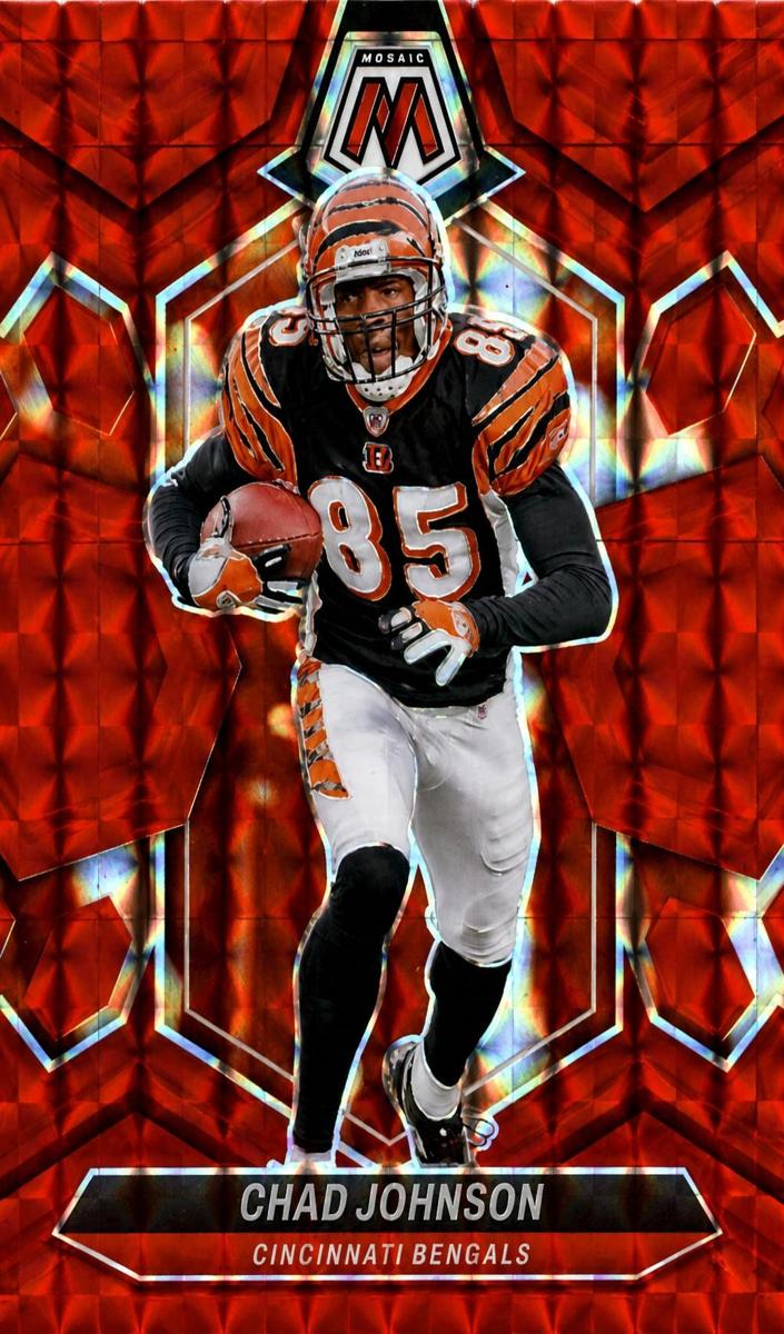 2024 Panini Mosaic Football Red Chad Johnson #228