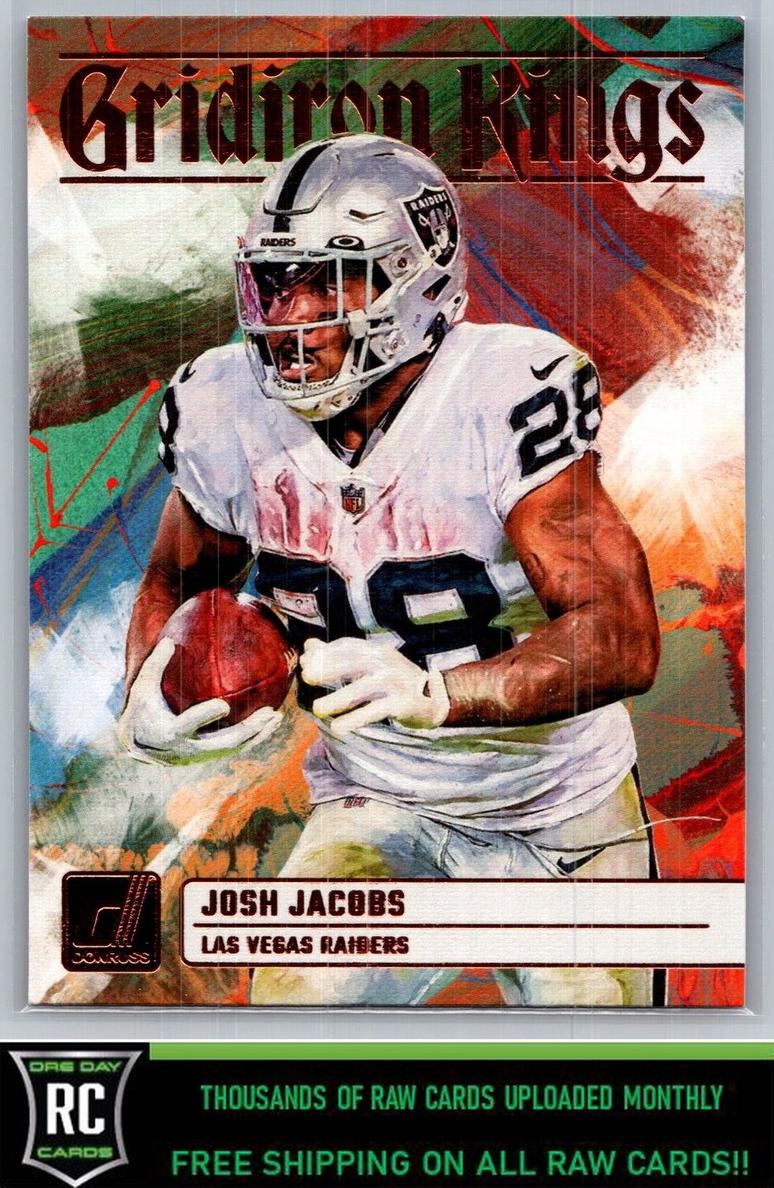 2023 Panini Donruss Football Josh Jacobs #GK-2