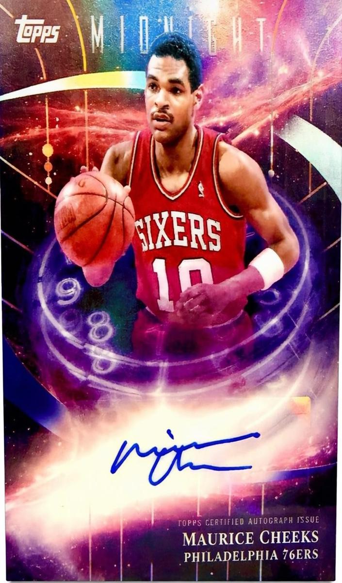 2025 Topps Midnight Basketball Maurice Cheeks #SM-MC