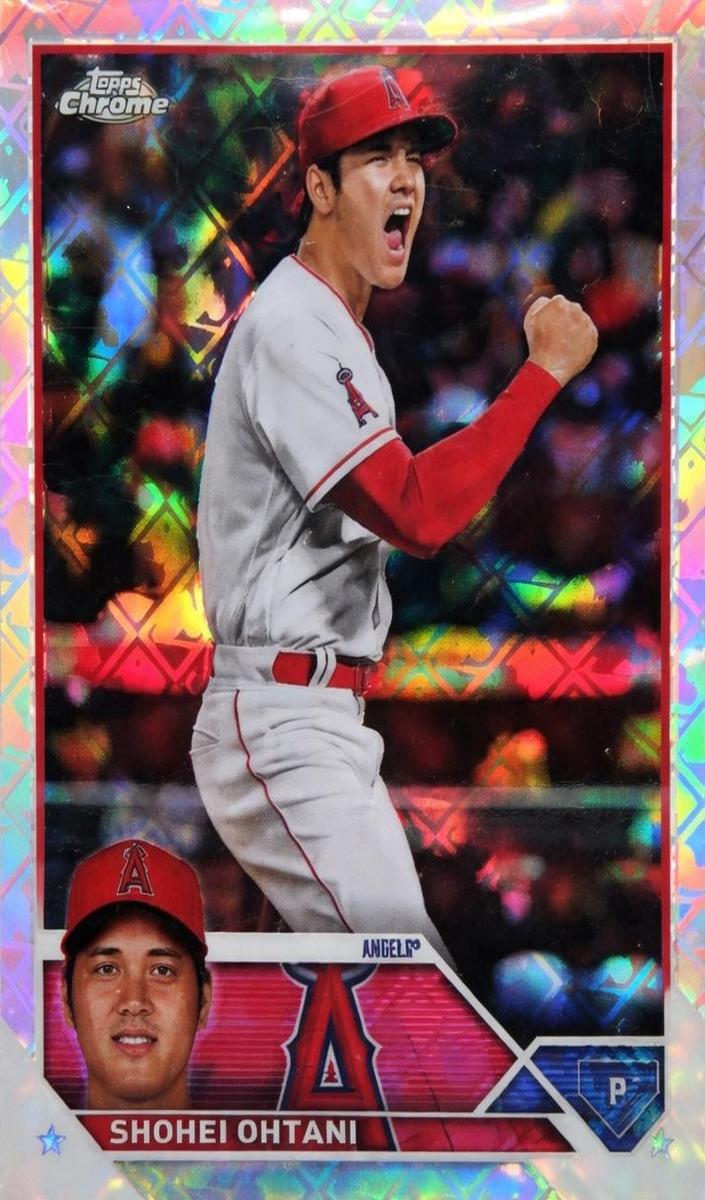 2023 Topps Chrome Logofractor Baseball Shohei Ohtani #17