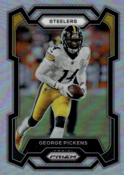 2023 Panini Prizm Football Silver George Pickens #248 PSA 9