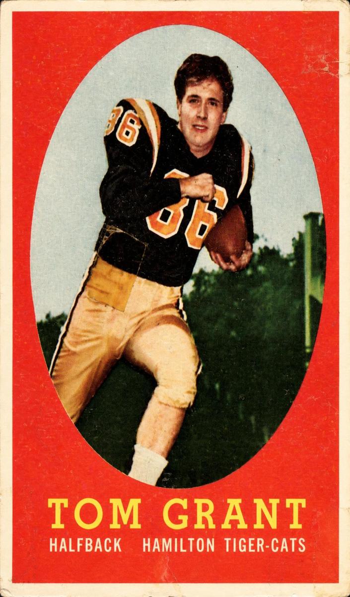 1958 Topps CFL Football Tom Grant #15