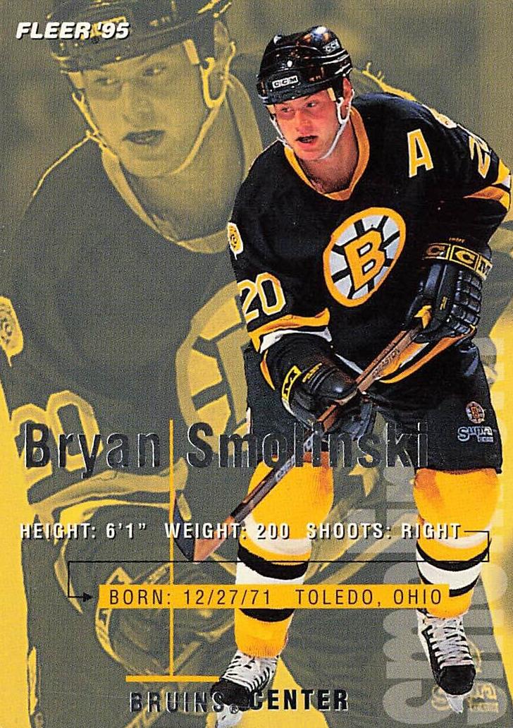 1994 Fleer Hockey Bryan Smolinski #17