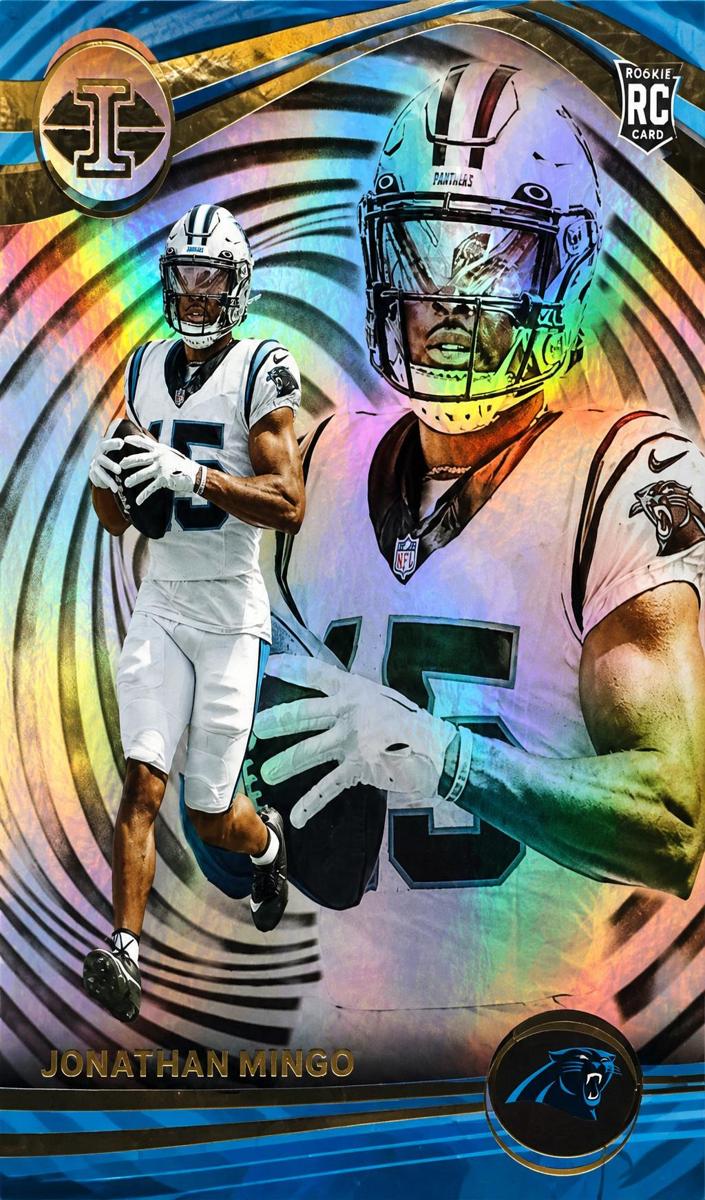 2023 Panini Illusions Football Trophy Collection Gold Jonathan Mingo #16