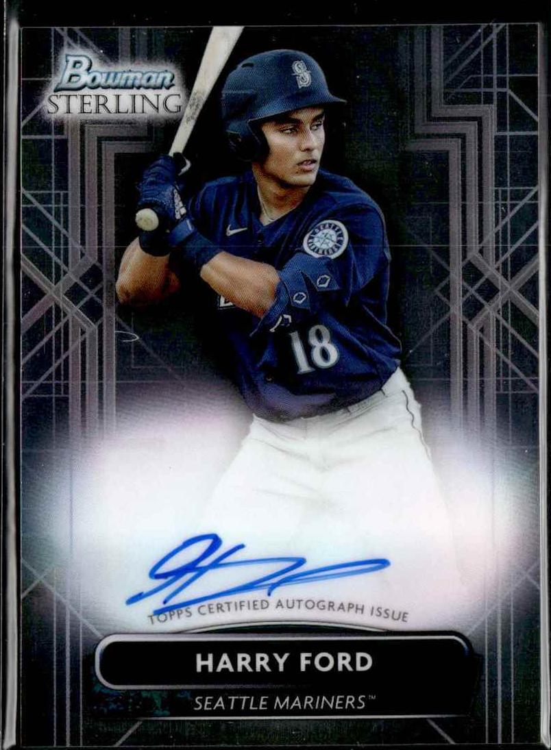 2022 Bowman Sterling Baseball Harry Ford #PA-HF PSA 9