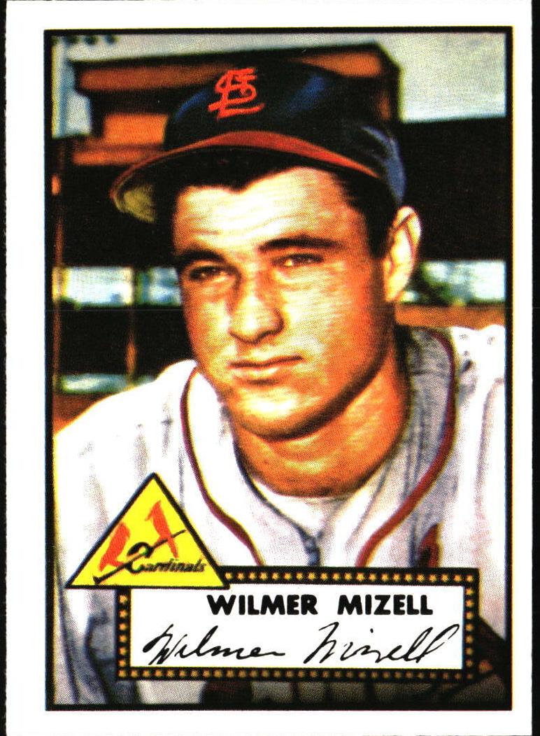 1952 Topps Baseball Wilmer Mizell #334