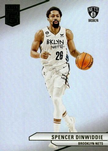 2023 Donruss Elite Basketball Spencer Dinwiddie #182