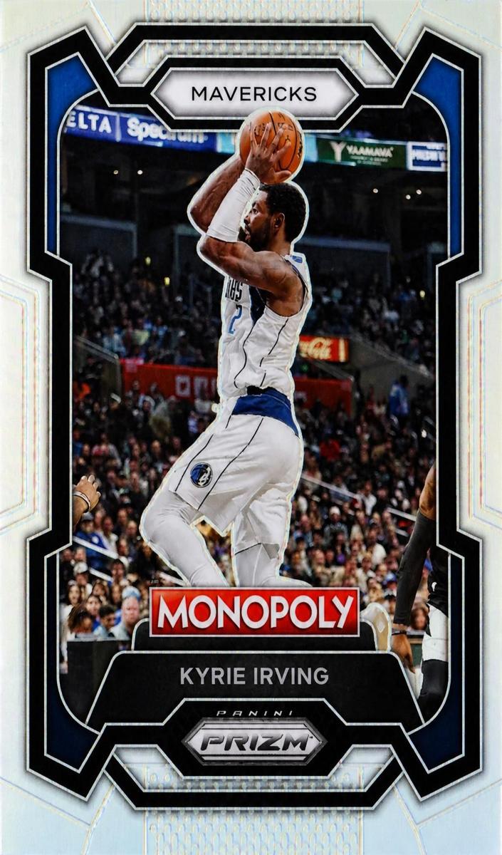 2023 Panini Prizm Monopoly Basketball Silver Kyrie Irving #23