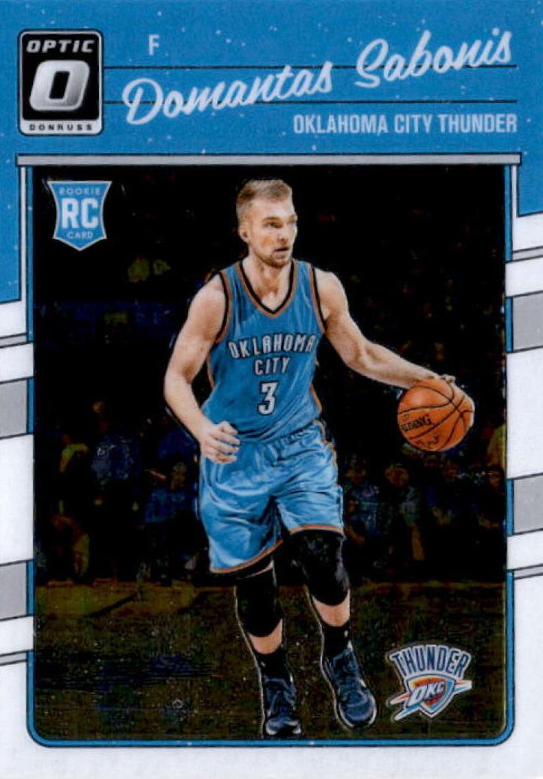 2016 Donruss Optic Basketball Domantas Sabonis #161