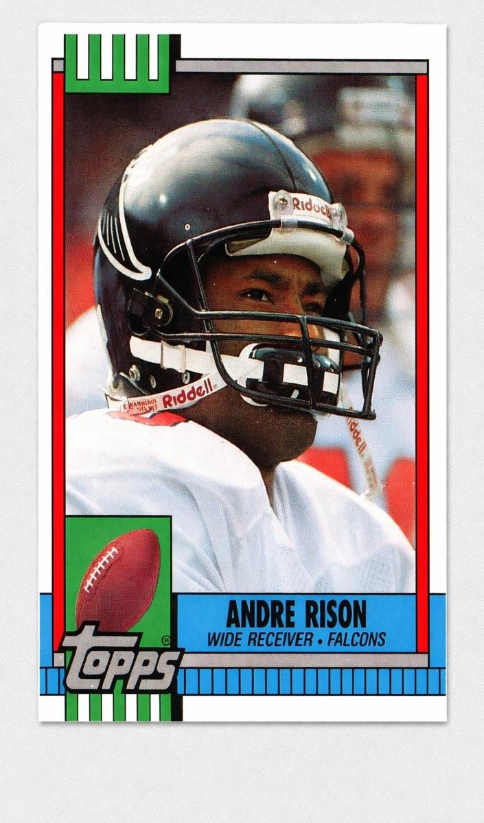 1990 Topps Traded Football Andre Rison #2T PSA 9