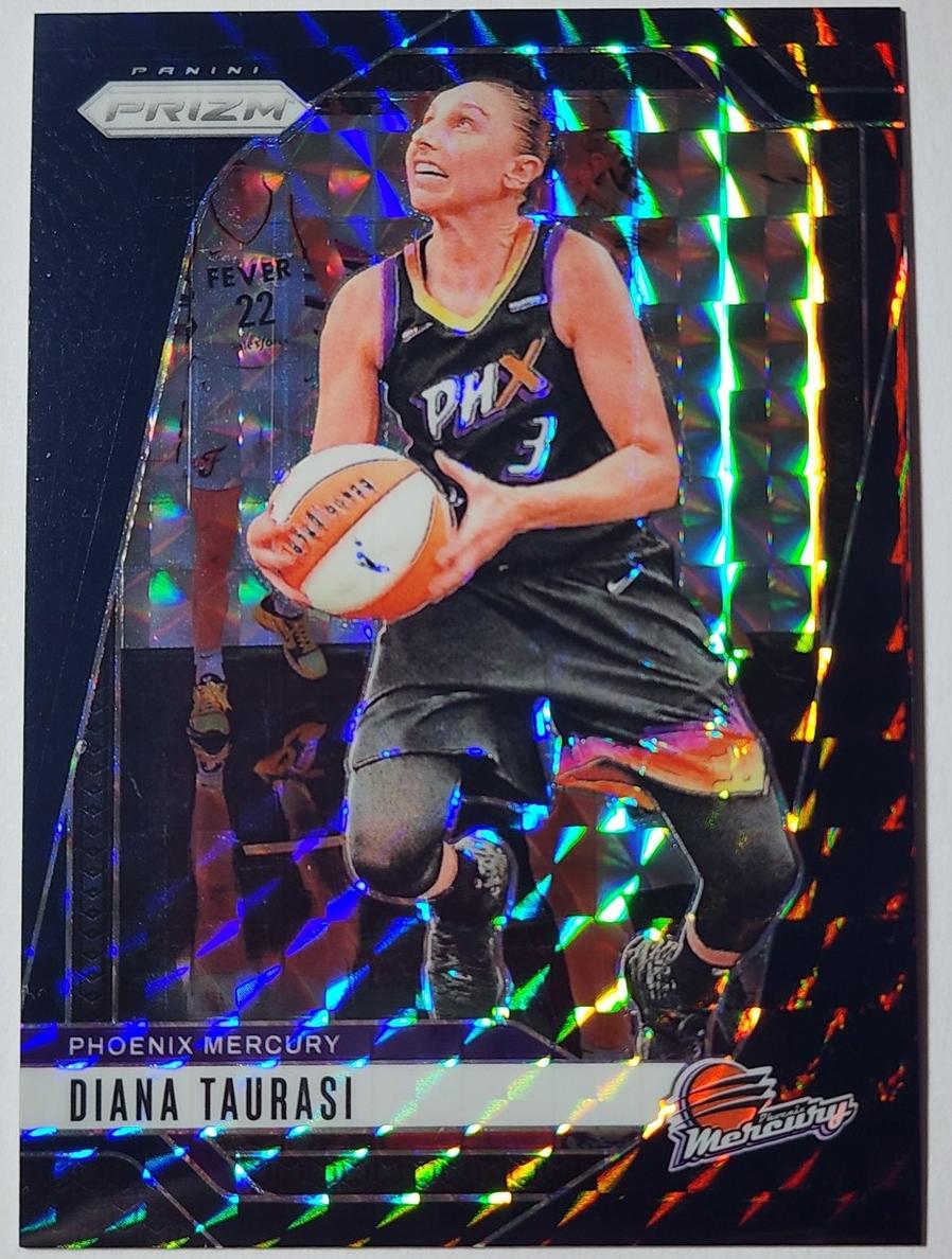 2024 Panini Prizm WNBA Basketball Black Finite Diana Taurasi #58