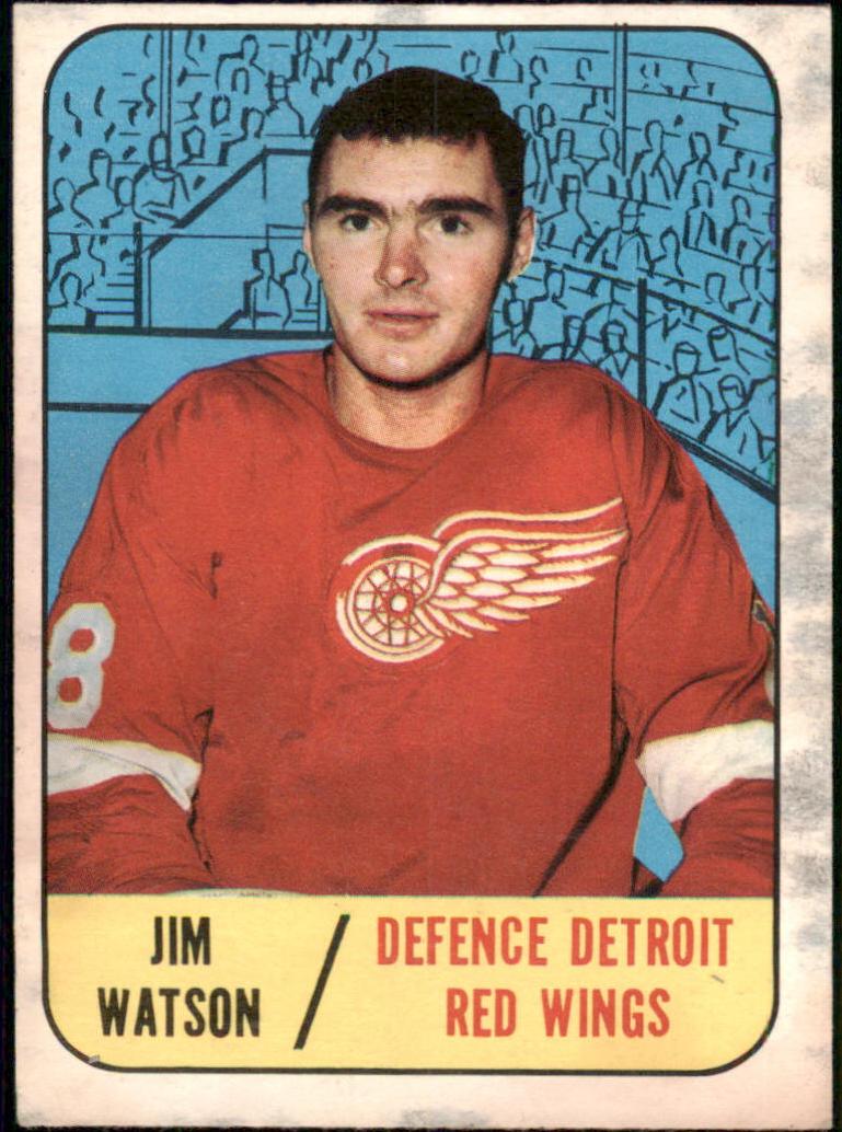 1967 Topps Hockey Jim Watson #107 PSA 8.5