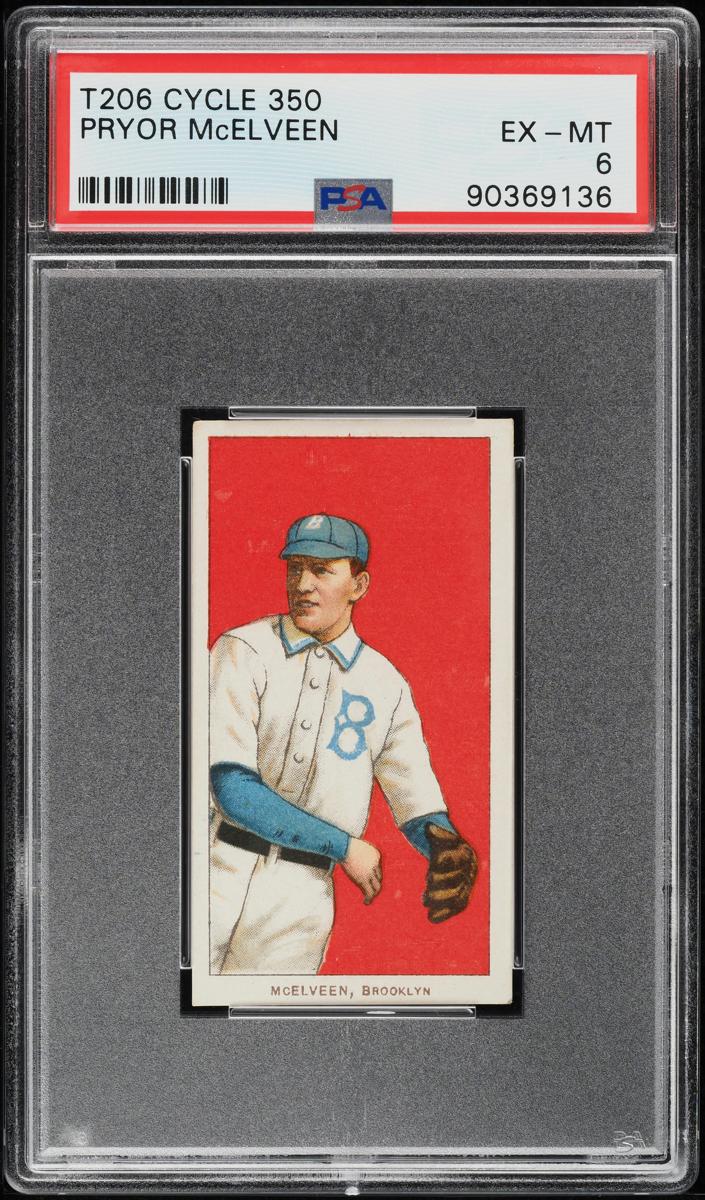 1909-11 T206 Baseball Pryor McElveen #NNO