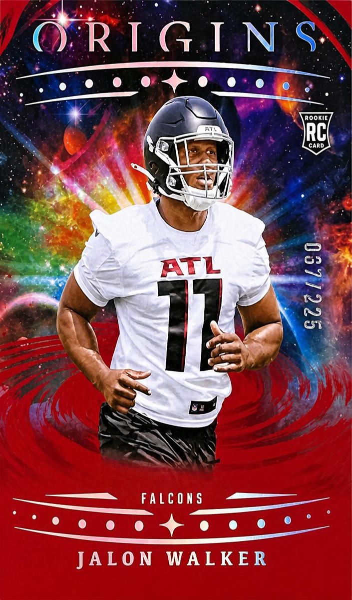 2025 Panini Origins Football Red Jalon Walker #110