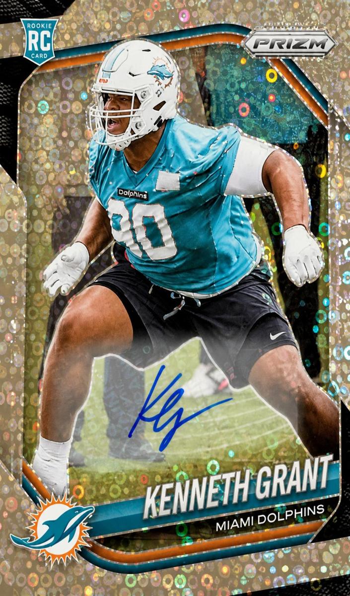 2025 Panini Prizm Football No Huddle Kenneth Grant #374