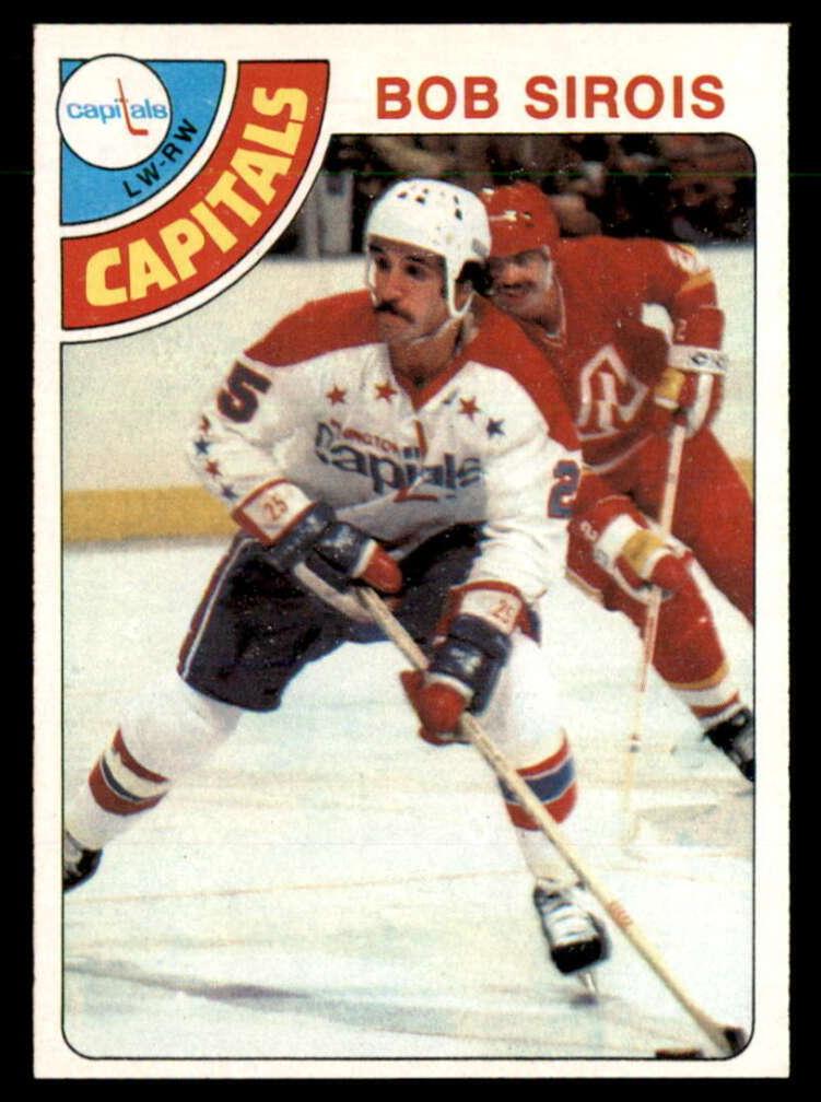 1978 Topps Hockey Bob Sirois #96 PSA 8