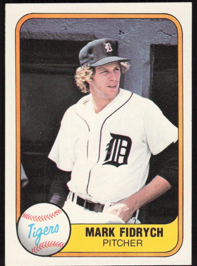1981 Fleer Baseball Mark Fidrych #462