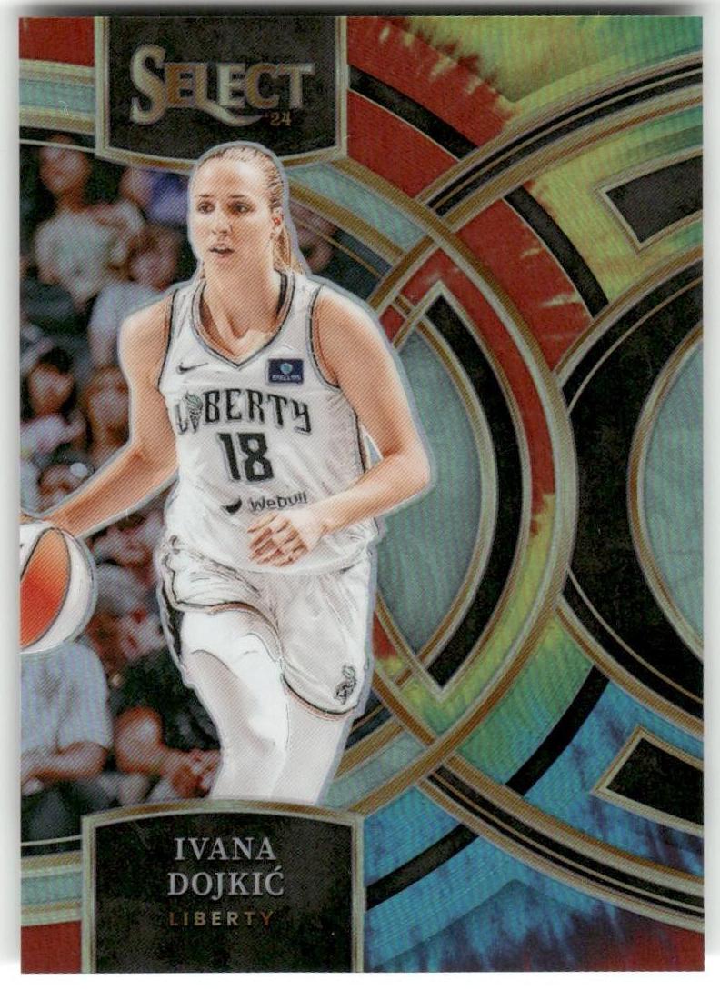 2024 Panini Select WNBA Basketball Tie-Dye Ivana Dojkic #103 PSA 7