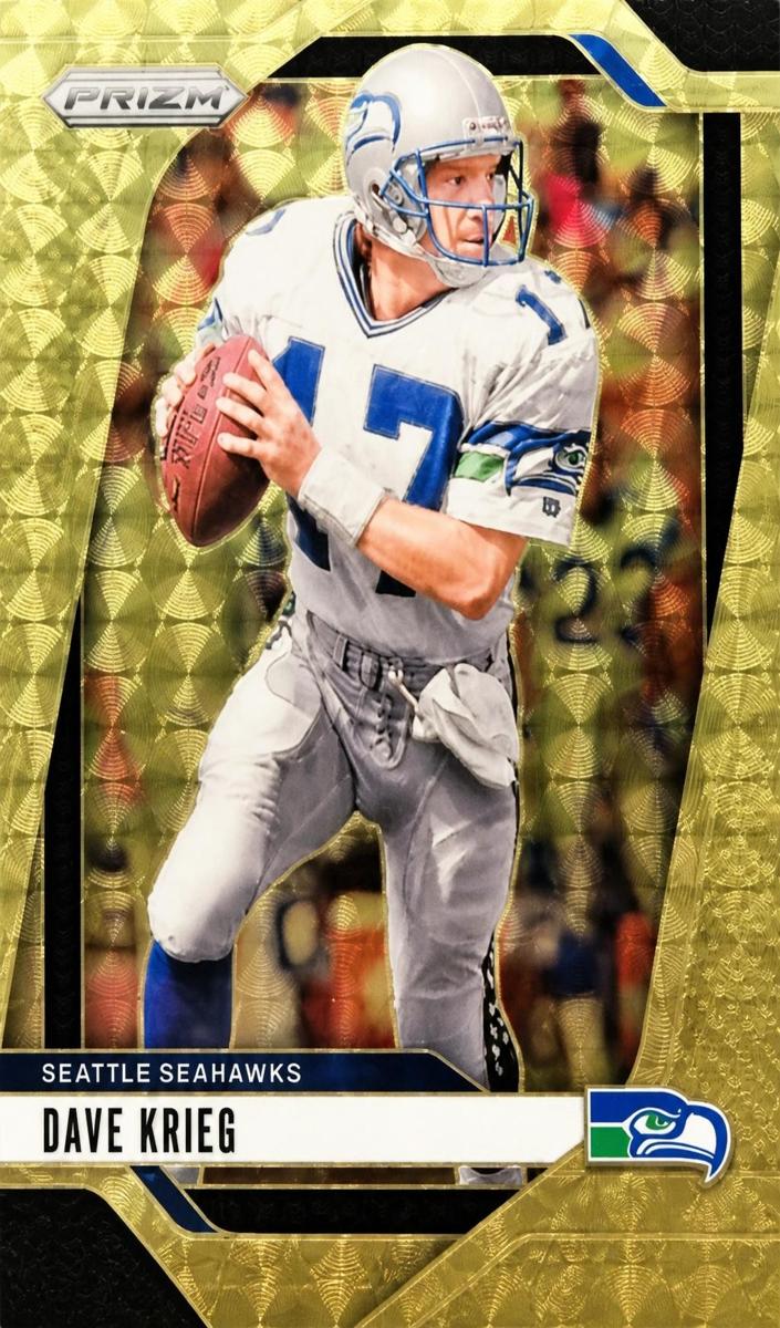 2024 Panini Prizm Football Gold Vinyl Dave Krieg #267