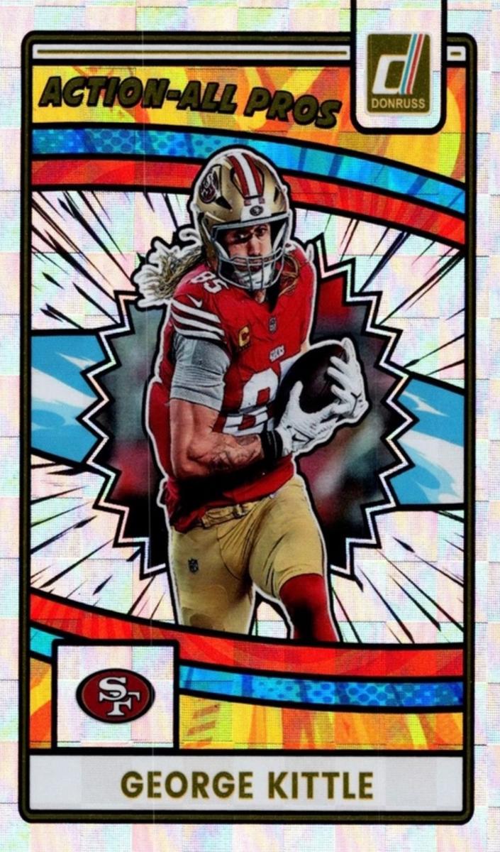 2025 Panini Donruss Football George Kittle #AAP-GKI