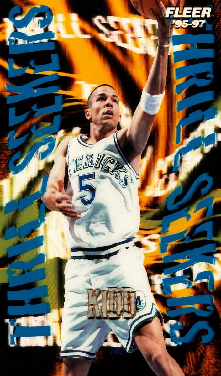 1996 Fleer Basketball Jason Kidd #8