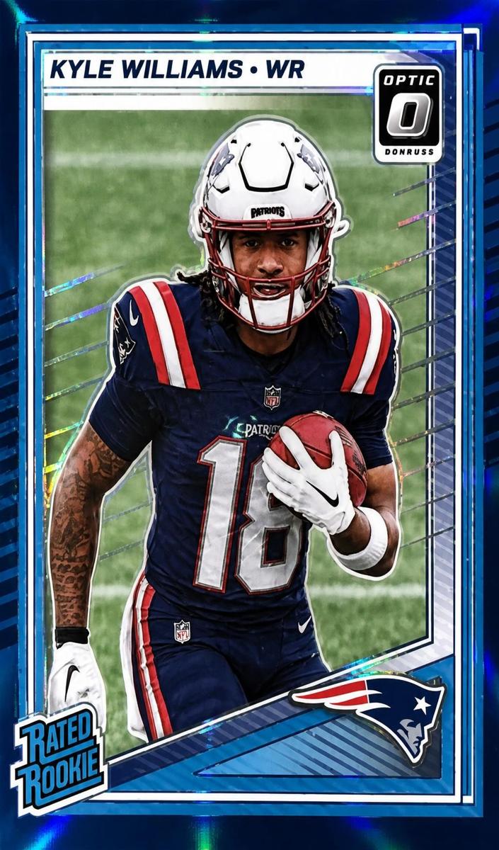 2025 Donruss Optic Football Aqua Kyle Williams #245