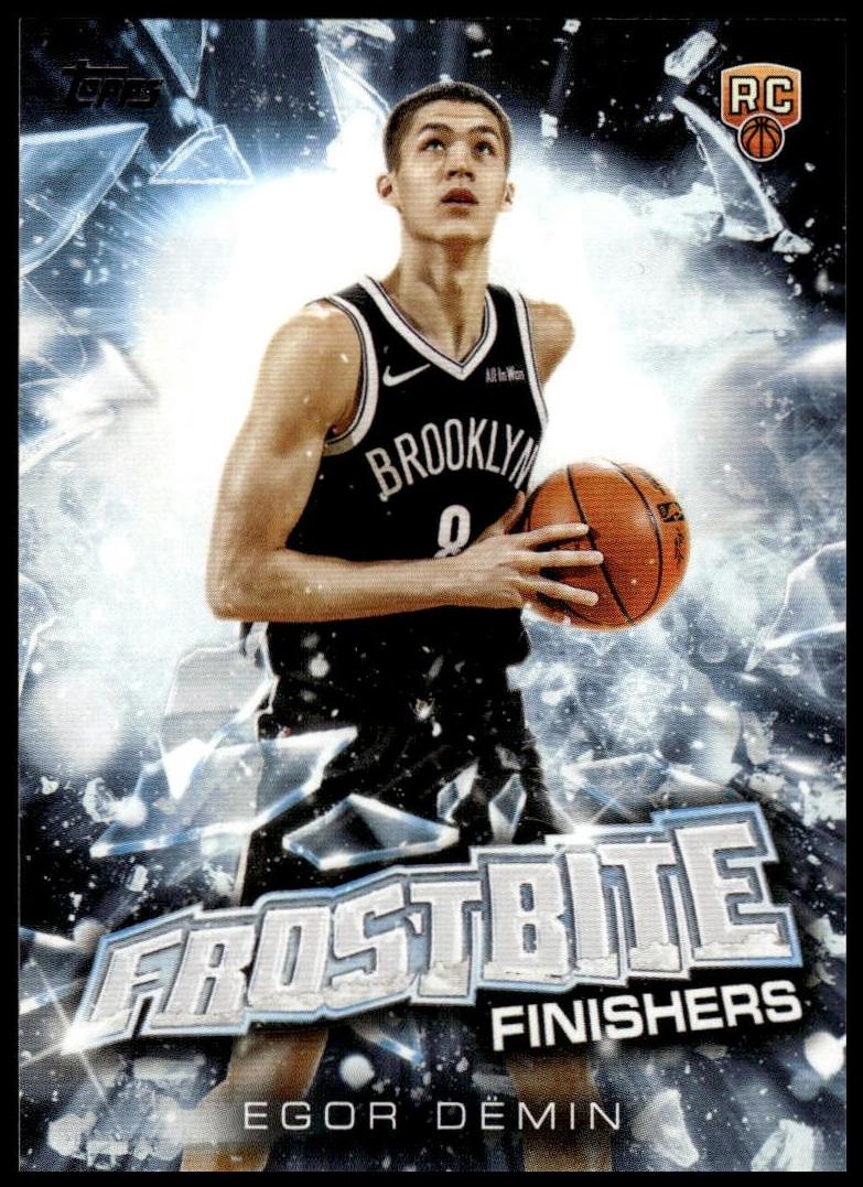 2025 Topps Holiday Basketball Egor Demin #FF-ED