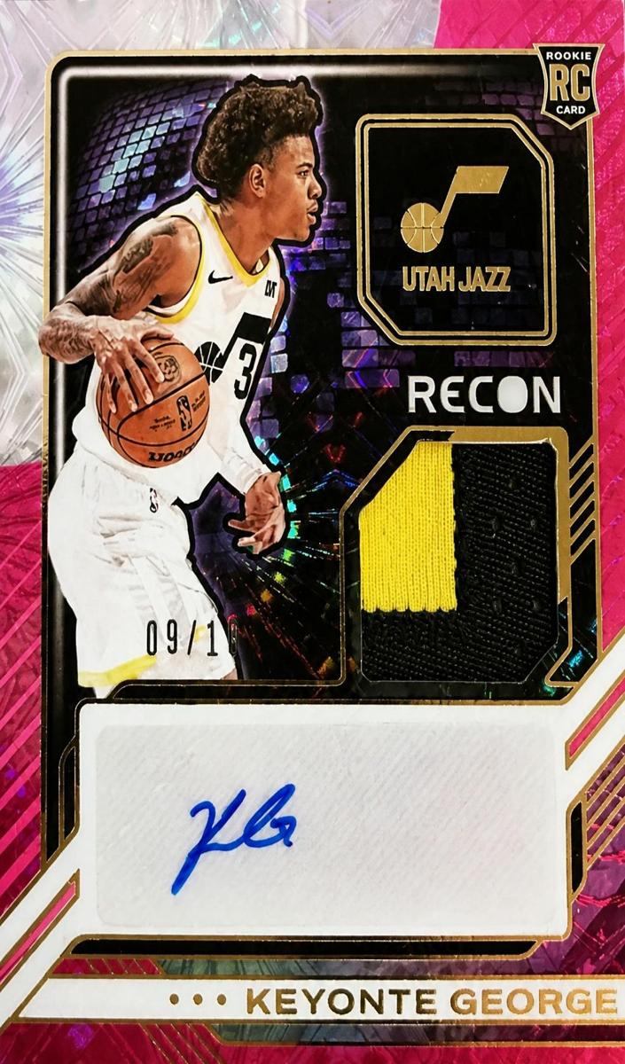 2023 Panini Recon Basketball Pink FOTL Keyonte George #RJA-KEY