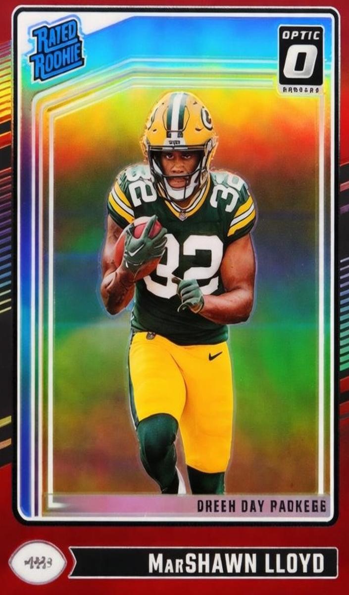 2024 Donruss Optic Football Red MarShawn Lloyd #275