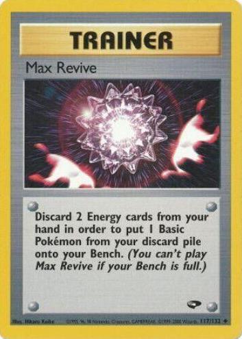 2000 Pokemon Gym Challenge Max Revive #117 CGC 10